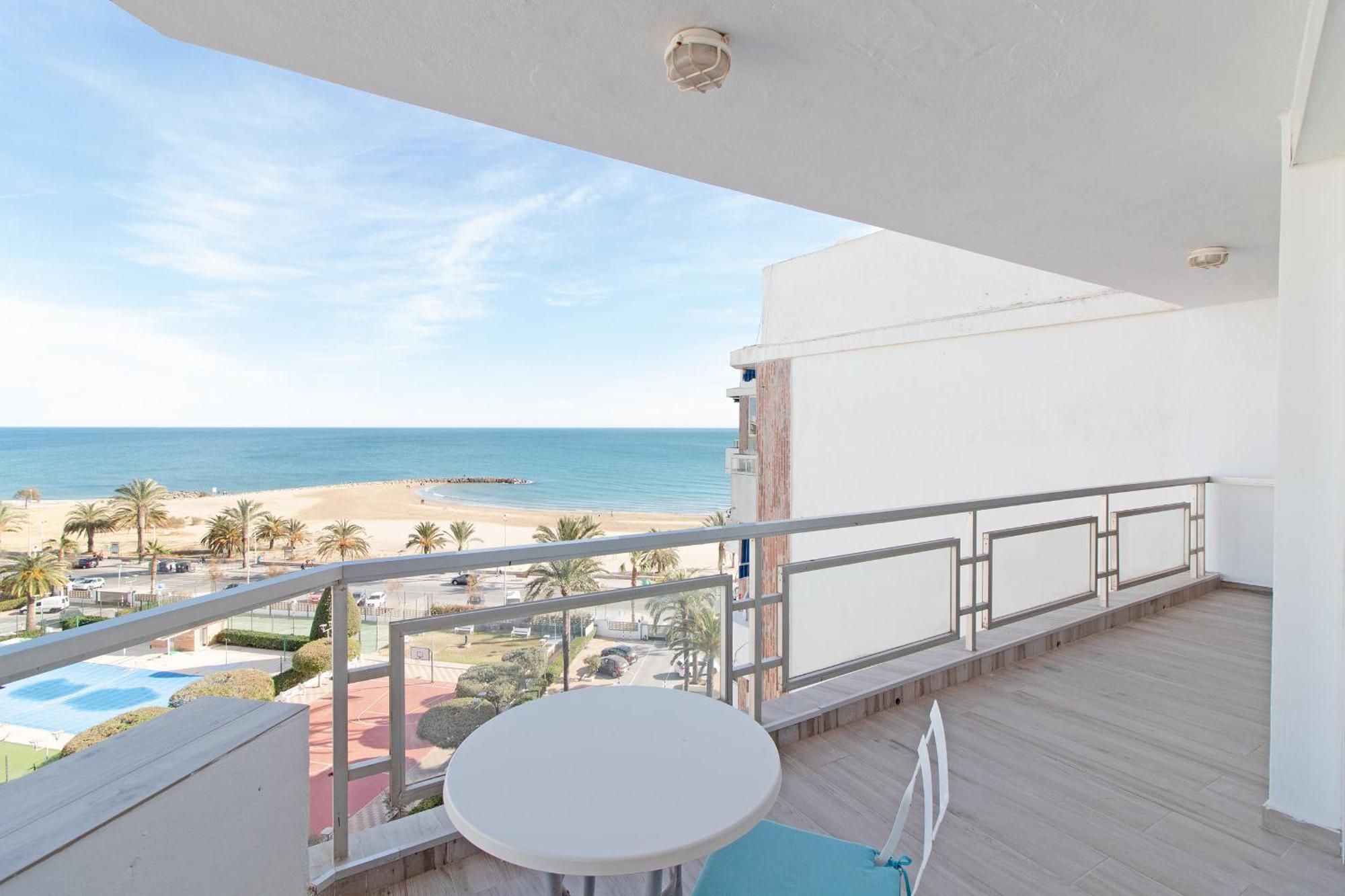 Global Properties, Apartamento Con Terraza E Increibles Vistas Al Mar Sagunto Exterior foto