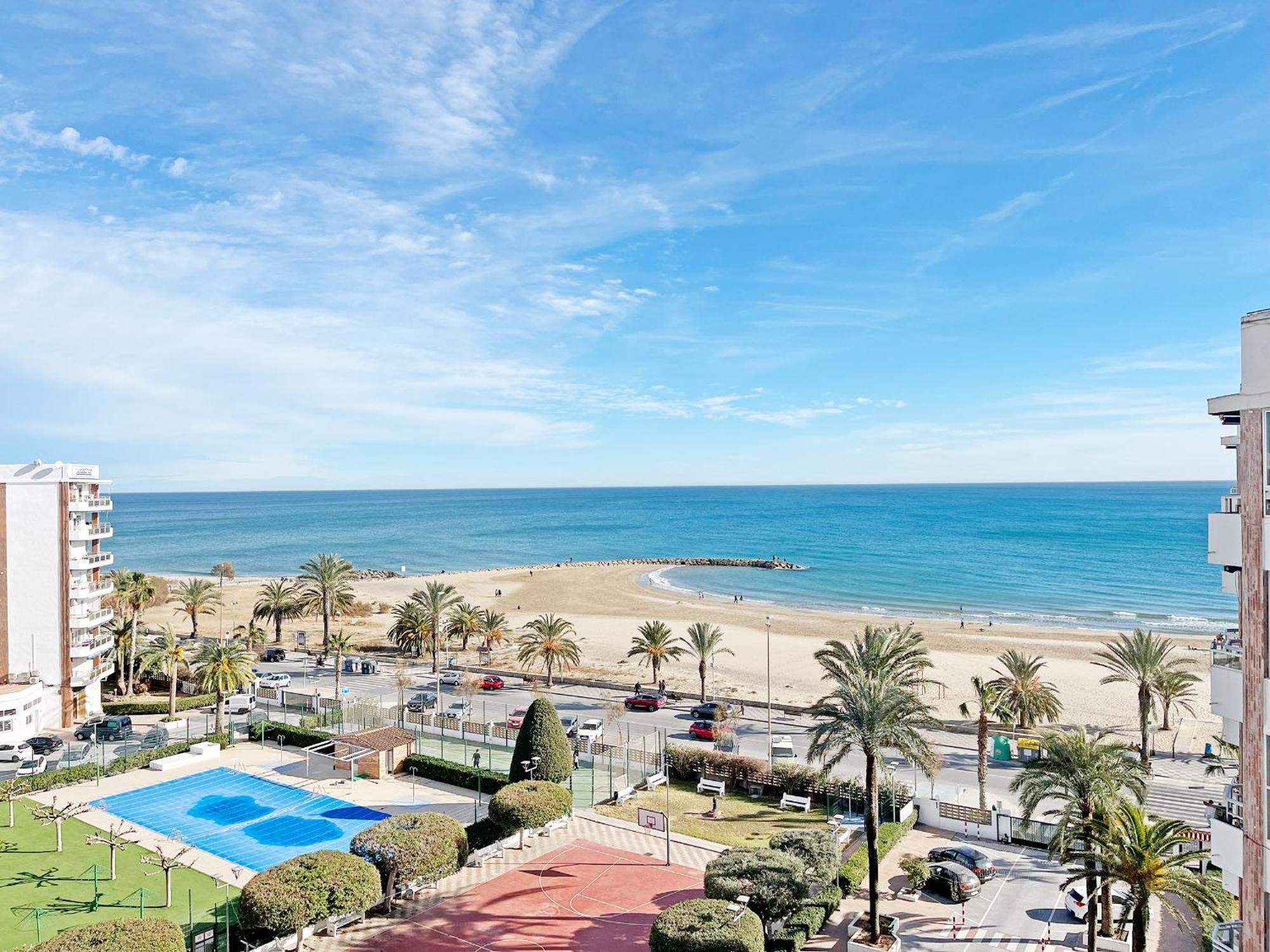 Global Properties, Apartamento Con Terraza E Increibles Vistas Al Mar Sagunto Exterior foto